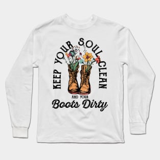 Dirty Boots Long Sleeve T-Shirt